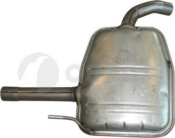 OSSCA 04296 - Середній глушник вихлопних газів autozip.com.ua