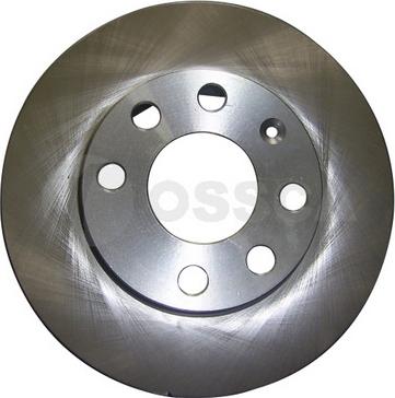 OSSCA 03317 - Гальмівний диск autozip.com.ua