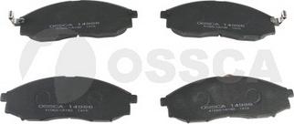 OSSCA 14986 - Гальмівні колодки, дискові гальма autozip.com.ua
