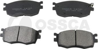 OSSCA 14741 - Гальмівні колодки, дискові гальма autozip.com.ua