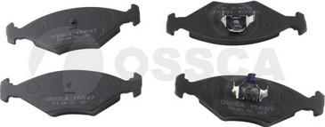OSSCA 15697 - Гальмівні колодки, дискові гальма autozip.com.ua