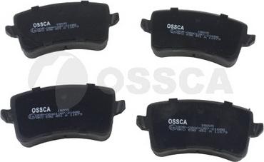 OSSCA 18205 - Гальмівні колодки, дискові гальма autozip.com.ua