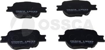 OSSCA 13539 - Гальмівні колодки, дискові гальма autozip.com.ua