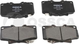 OSSCA 29135 - Гальмівні колодки, дискові гальма autozip.com.ua