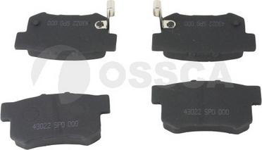 OSSCA 21077 - Гальмівні колодки, дискові гальма autozip.com.ua