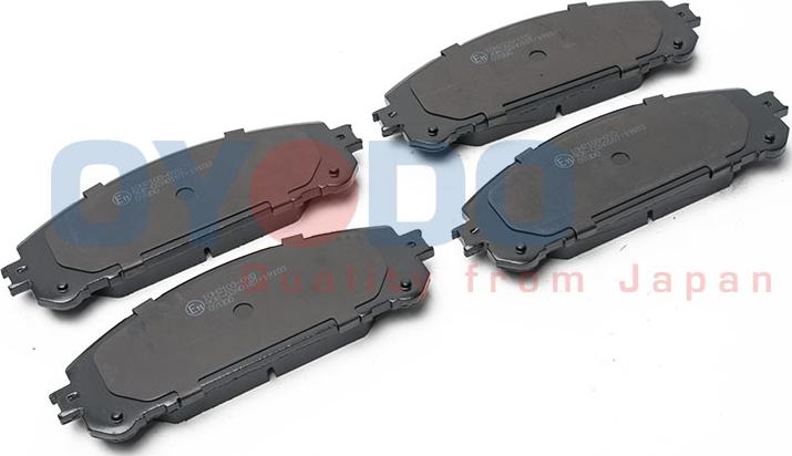 Oyodo 10H2103-OYO - Гальмівні колодки, дискові гальма autozip.com.ua