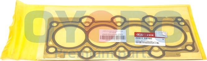 Oyodo 25U0536-OYO - Прокладка, головка циліндра autozip.com.ua