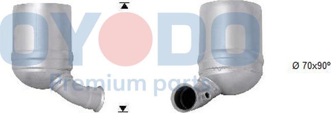 Oyodo 20N0012-OYO - Сажі / частковий фільтр, система вихлопу ОГ autozip.com.ua