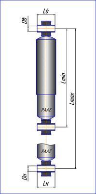 PAAZ 49026P - Амортизатор autozip.com.ua