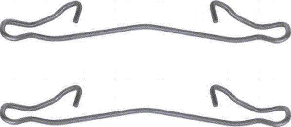 Pagid K0040N - Комплект приладдя, гальм autozip.com.ua