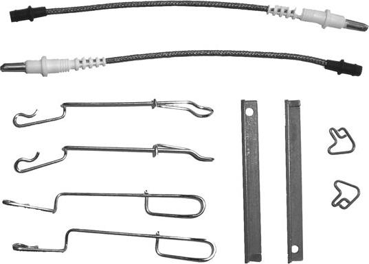 Pagid K0144N - Комплектуючі, колодки дискового гальма autozip.com.ua