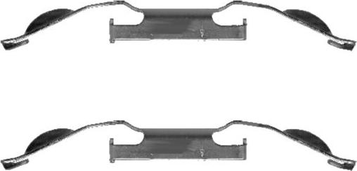 Pagid K0104N - Комплект приладдя, гальм autozip.com.ua