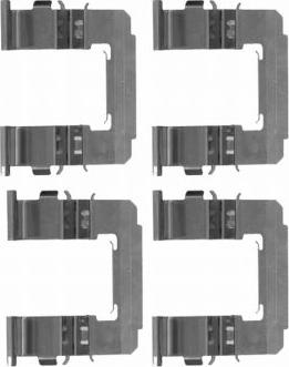Pagid K0305N - Комплектуючі, колодки дискового гальма autozip.com.ua