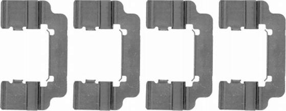 Pagid K0313 - Комплектуючі, колодки дискового гальма autozip.com.ua
