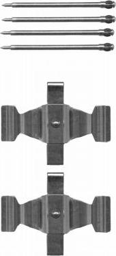 Pagid K0291N - Комплектуючі, колодки дискового гальма autozip.com.ua