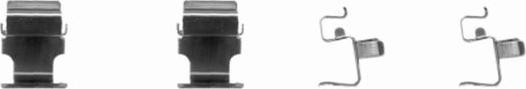 Pagid K0298N - Комплектуючі, колодки дискового гальма autozip.com.ua