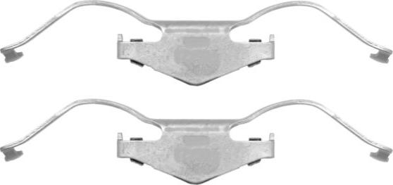 Pagid K0258 - Комплект приладдя, гальм autozip.com.ua