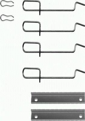 Pagid K0220 - Комплектуючі, колодки дискового гальма autozip.com.ua