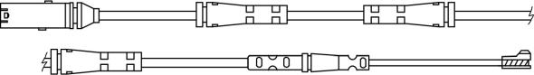 Pagid P8728 - Сигналізатор, знос гальмівних колодок autozip.com.ua