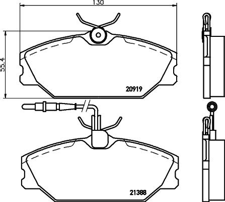 Pagid T9033 - Гальмівні колодки, дискові гальма autozip.com.ua