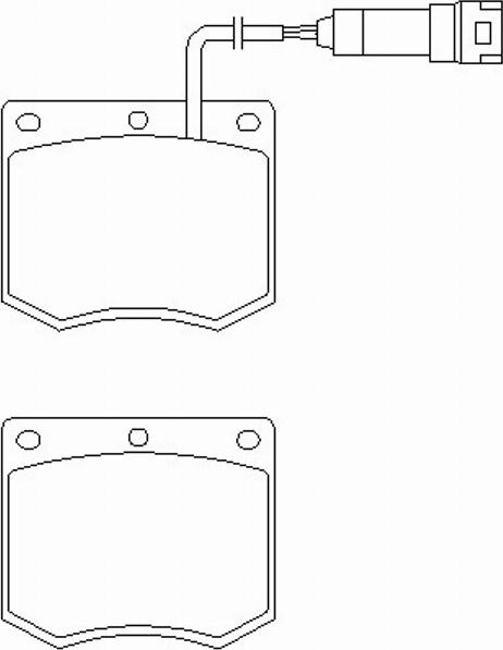 Pagid T4006 - Гальмівні колодки, дискові гальма autozip.com.ua