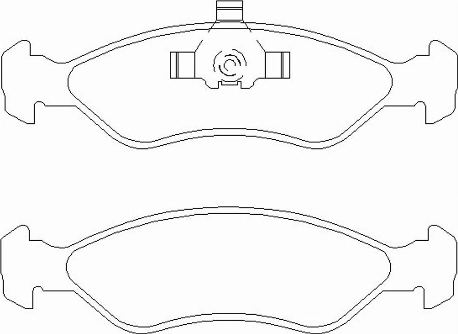 Pagid T0029 - Гальмівні колодки, дискові гальма autozip.com.ua