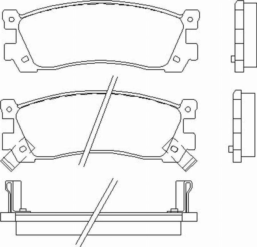 Pagid T0024 - Гальмівні колодки, дискові гальма autozip.com.ua