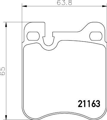 Pagid T1157 - Гальмівні колодки, дискові гальма autozip.com.ua