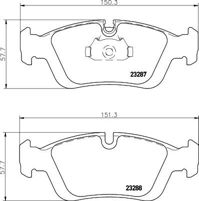 Pagid T1177 - Гальмівні колодки, дискові гальма autozip.com.ua