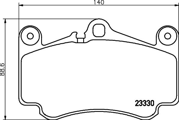 Pagid T1791 - Гальмівні колодки, дискові гальма autozip.com.ua