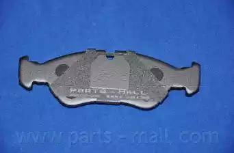 Parts-Mall PKC-005 - Гальмівні колодки, дискові гальма autozip.com.ua