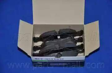 Parts-Mall PKC-005 - Гальмівні колодки, дискові гальма autozip.com.ua