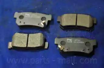 Parts-Mall PKD-004-S - Гальмівні колодки, дискові гальма autozip.com.ua