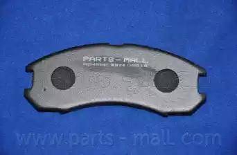 Parts-Mall PKH-002 - Гальмівні колодки, дискові гальма autozip.com.ua