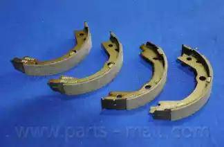 Parts-Mall PLA-028 - Колодки тормозные барабанные пр-во PARTS-MALL autozip.com.ua