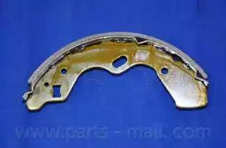 Parts-Mall PLB-011 - Комплект гальм, барабанний механізм autozip.com.ua