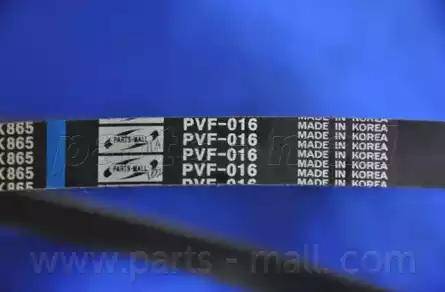 Parts-Mall PVF-016 - Клиновий ремінь autozip.com.ua