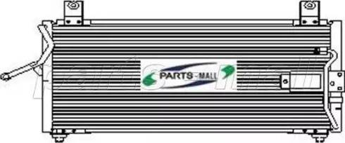Parts-Mall PXNCB-009 - Конденсатор, кондиціонер autozip.com.ua