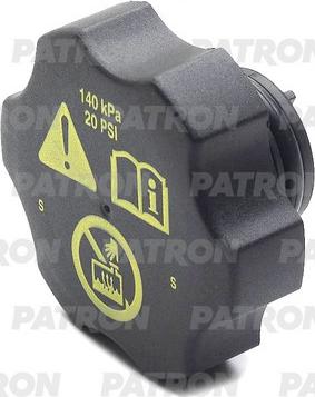 Patron P16-0028 - Кришка, резервуар охолоджуючої рідини autozip.com.ua