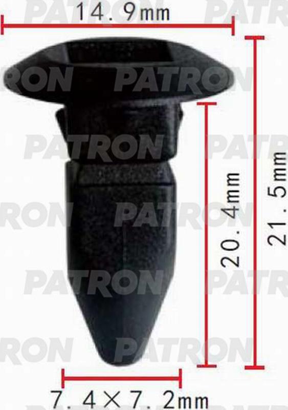 Patron P370227 - Зажим, молдинг / захисна накладка autozip.com.ua