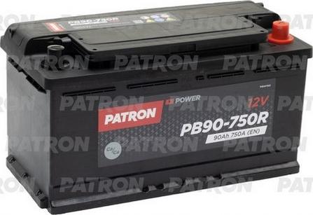 Patron PB90-750R - Стартерна акумуляторна батарея, АКБ autozip.com.ua