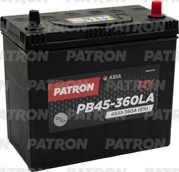 Patron PB45-360LA - Стартерна акумуляторна батарея, АКБ autozip.com.ua