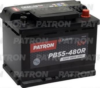 Patron PB55-480R - Стартерна акумуляторна батарея, АКБ autozip.com.ua