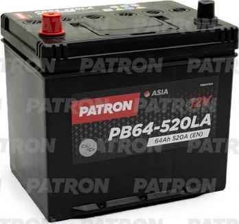 Patron PB64520LA - Стартерна акумуляторна батарея, АКБ autozip.com.ua