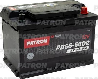 Patron PB66-660R - Стартерна акумуляторна батарея, АКБ autozip.com.ua