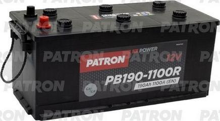 Patron PB190-1100R - Стартерна акумуляторна батарея, АКБ autozip.com.ua