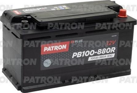 Patron PB100-880R - Стартерна акумуляторна батарея, АКБ autozip.com.ua