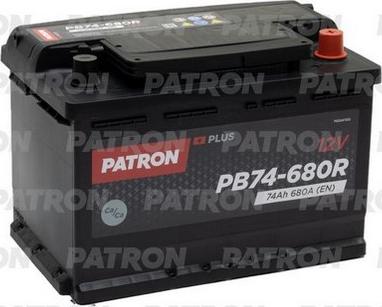 Patron PB74-680R - Стартерна акумуляторна батарея, АКБ autozip.com.ua