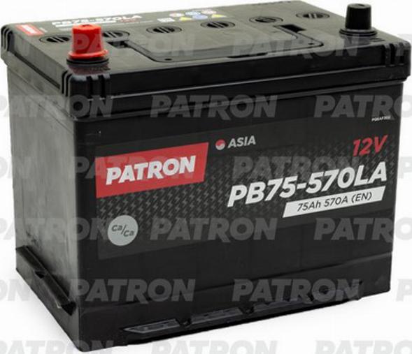 Patron PB75-570LA - Стартерна акумуляторна батарея, АКБ autozip.com.ua