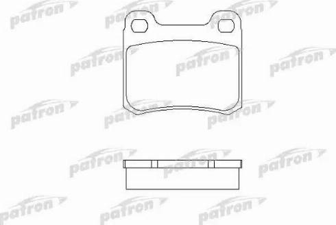 Patron PBP979 - Гальмівні колодки, дискові гальма autozip.com.ua